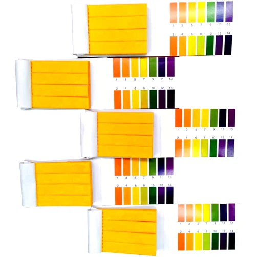 JIMITOP pH Test Strips,5 Packs of 400 Strips pH 1-14 Test Paper,for Urine,Saliva,Drinking Water,Pool,Spa,Soap,Fish Tank and Liquids