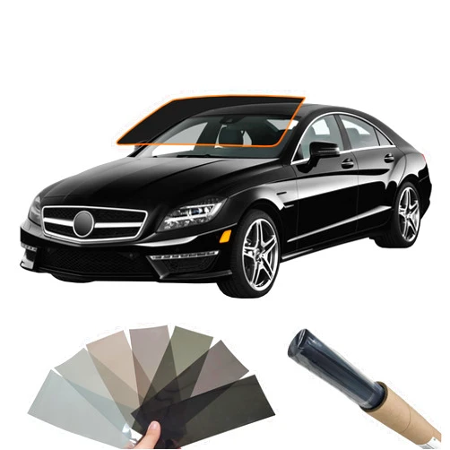 MotoShield Pro DIY-MotoShield Pro Premium Precut Ceramic Window Tint for All Vehicles - Front Windshield [99% Infrared Heat Reduction/Blocks 99% UV]