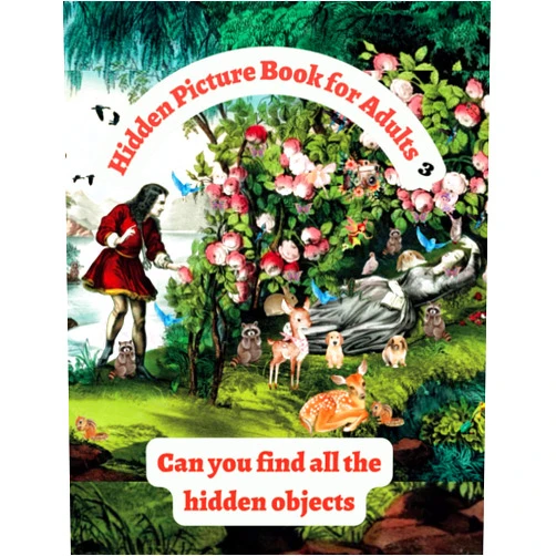 Guy Joseph Miron Hidden Picture Book for Adults 3: Seek and Find the Hidden Objects in the Pictures