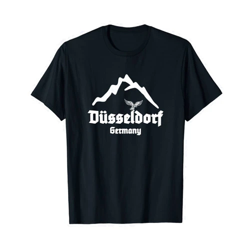 Eagle Sits On An Old German City Lust Duesseldorf Shirt, Dusseldorf Germany - Deutschland T-shirt