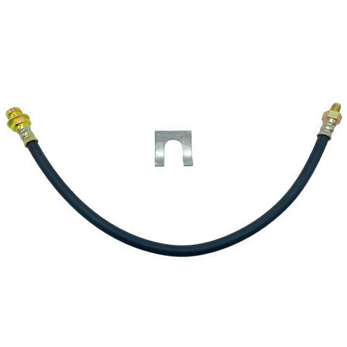 KLEVERISE 18 Inch Upgraded Universal Rubber Brake Hose - Flexible Brake Line, 3/8