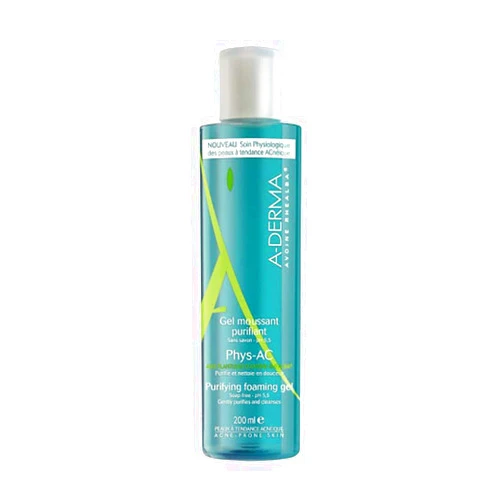 A-Derma Aderma Phys-Ac Purifying Foaming Gel 400ml