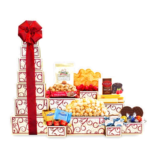 Wine Country Gift Baskets the Tower of Sweets Gift Tower