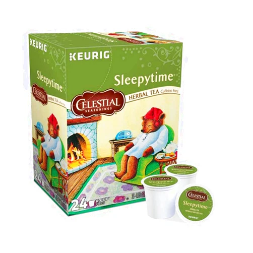Keurig 24 Count Celestial Seasonings Sleepytime Herbal Tea, Single-Serve Keurig K-Cup Pods