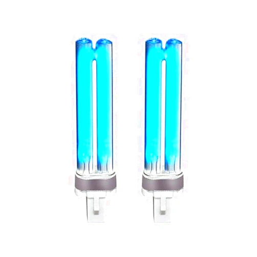CNZ 9W UVC Replacement Bulb G23 Base for Aquarium Pond Filter UV Clarifier, 2-pack