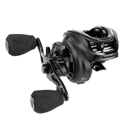 KastKing Zephyr Baitcasting Fishing Reel, Halo XII Magnetic Braking System Baitcaster Reel, 7+1 Double Shielded Stainless Steel BB, 7.2:1 High-Speed Gear Ratio, DTCC Line Guide, 18lb Triple Disc Carbon Fiber Drag