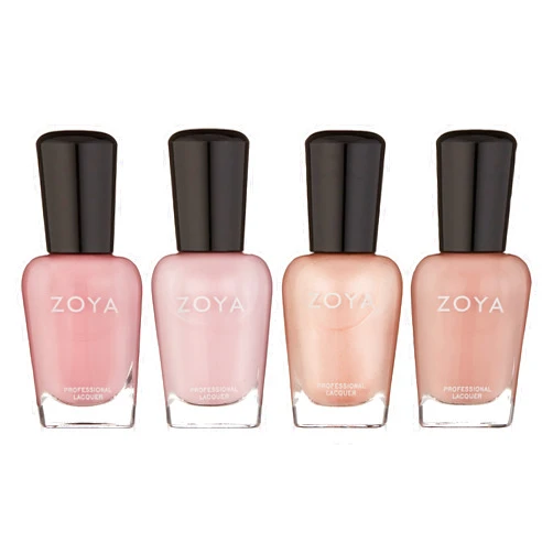 Zoya Polish Quad Nail Polish, Under The Mistletoe, 0.5 Fl Oz (Pack of 4)