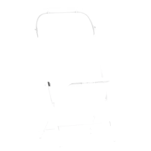 Flash Furniture Kids White Plastic Folding Chair