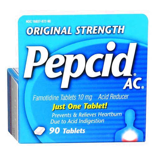 Pepcid AC Acid Reducer, Tablets 90 ea