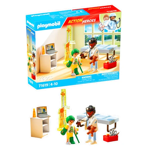 Playmobil Pediatrician with Teddy Bear