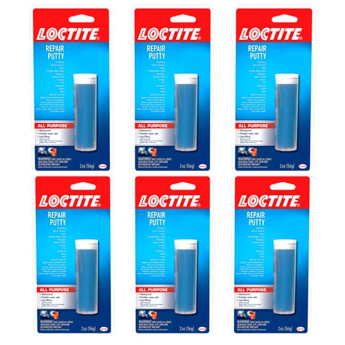 Loctite Epoxy Multi Purpose Repair Putty , 2 oz Stick, 6 Pack