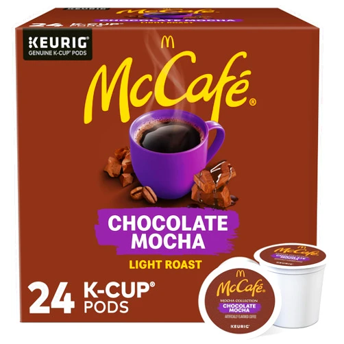McCafe McCafé Mocha Collection Chocolate Mocha Light Roast K-Cup Coffee Pods (24 Pods)