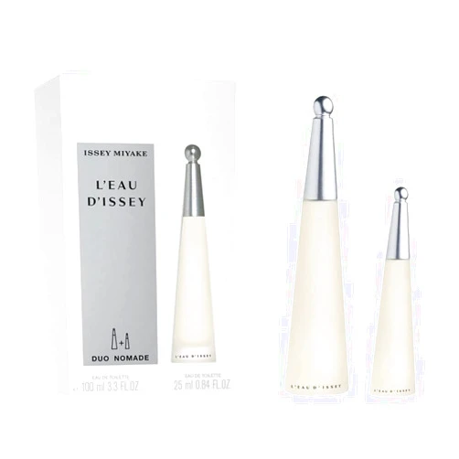 Issey Miyake L'eau D'Issey for Women 2 Piece Set (3.3 Ounce + 0.84 Ounce)