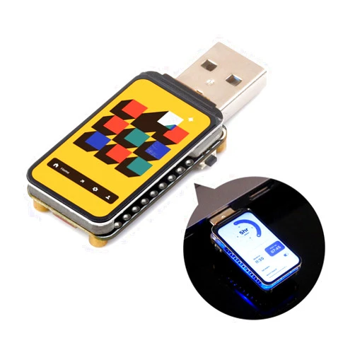 Waveshare ESP32-S3 1.47inch Display Development Board, Dual-core Processor Up to 240MHz Frequency, 172×320, 262K Color, Supports WiFi & BLE 5, with Colorful RGB LED, ESP32 with Display