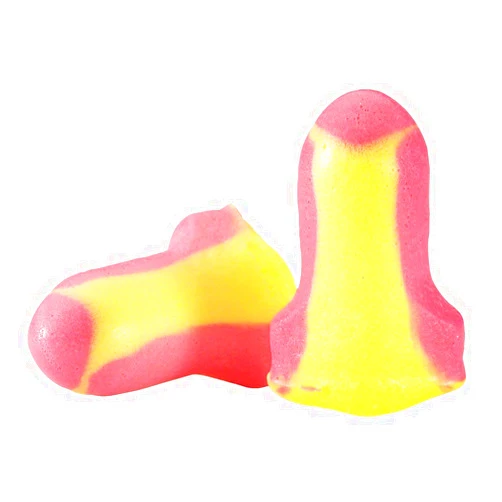 Whaline Howard Leight by Honeywell - R-01205 Laser Lite High Visibility Disposable Foam Earplugs, Yellow