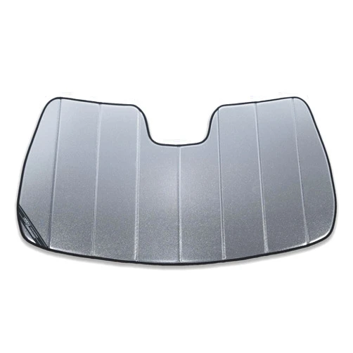 Covercraft UVS100 Premier Series Custom Windshield Sunscreen for 2019-2026 Chevrolet Silverado/GMC Sierra 1500, 2020-2025 Silverado/Sierra 2500/3500 - Galaxy Silver