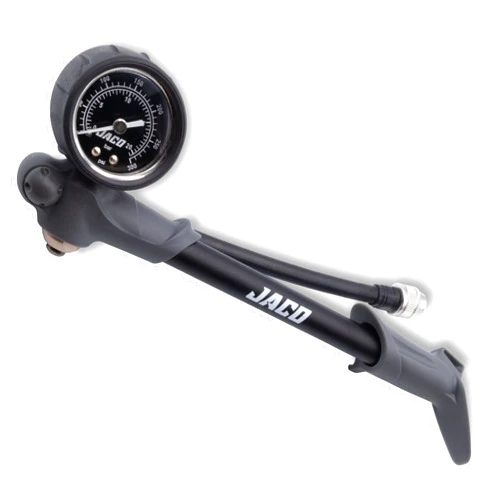 JACO Superior Products JACO ShockPro MTB Shock Pump - High Pressure Mountain Bike Air Fork/Shock Pump - 300 PSI