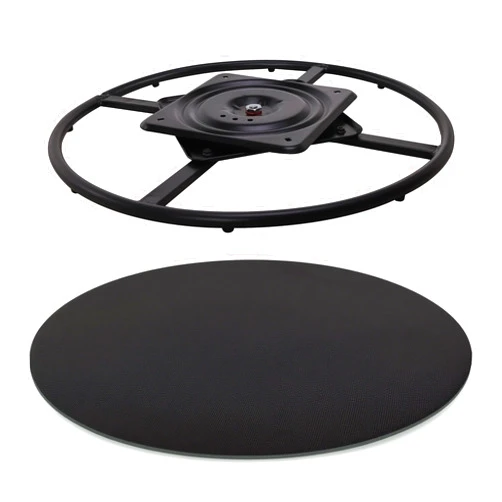 Skuehod 24 inch Swivel Base for Recliner Chair with 27.5 inch Pad, Couch Chair Replacement Parts 360 Degree Ball Bearing Rotating Ring Plate Kit