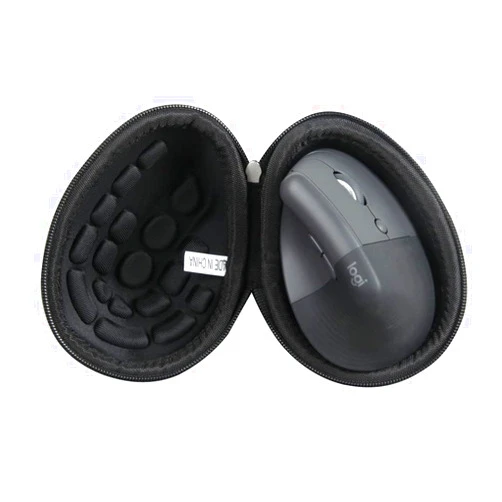 Hermitshell Hard Travel Case for Logitech Lift Vertical Ergonomic Mouse (Black, Case for Right-Handed Mouse)
