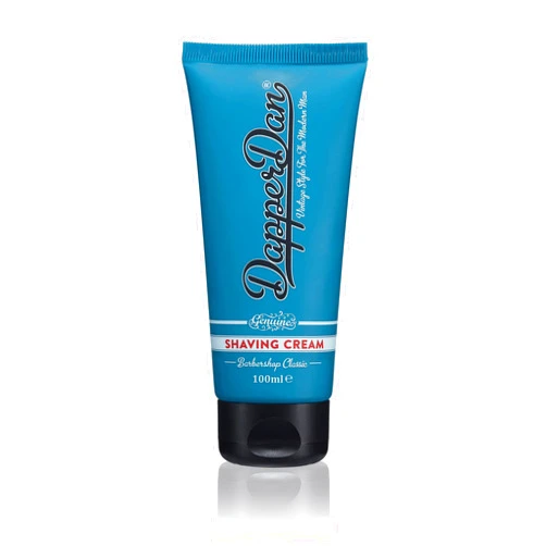 Dapper Dan Shave Cream, Mens Shaving Cream to Help Reduce Irritation, Leaves Skin Soft and Hydrated, Use With or Without a Shaving Brush, Classic Sandalwood Fragrance, 1 x 100ml
