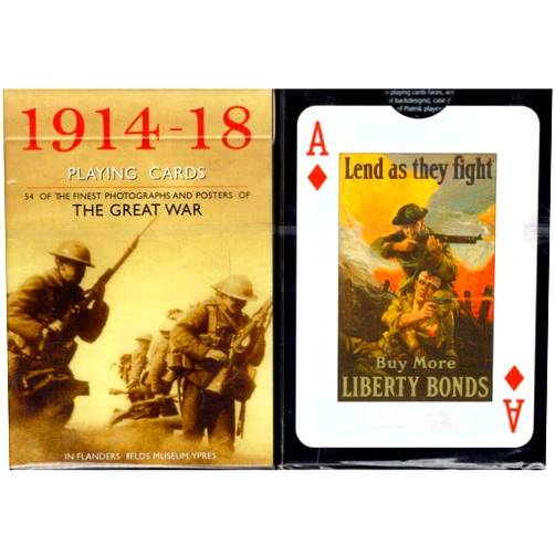 Piatnik 00 1476 1914-18 The Great War Playing Cards