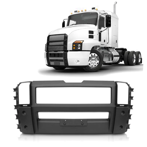 Hpdmauto Black Mack Anthem Center Bumper With Black Trim