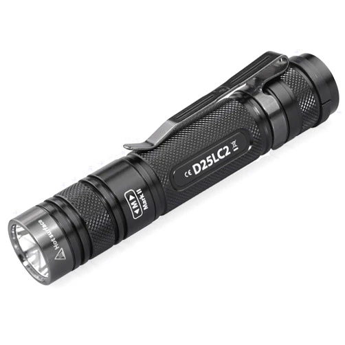 Eagtac EAGLETAC D25LC2 MKII - Eagletac D25LC2 Clicky MKII XM-L2 U4 LED Flashlight - 1480 Lumen, Cool White (Battery NOT Included)