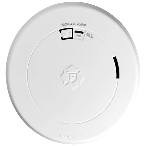 First Alert SCO7CN Combination Smoke and Carbon Monoxide Detector with Voice and Location, Battery Operated , White