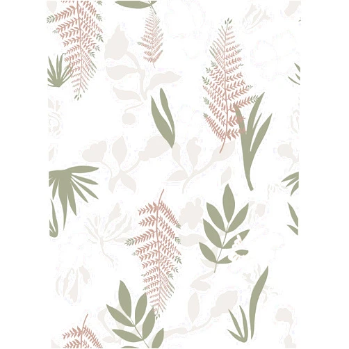 GAOTAOBN Plant Leaf Peel and Stick Thick Wallpaper Removable Contact Paper Nursery Wall Decorative Vinyl Film Decorative Cabinets Drawer Liner (Multicolor)