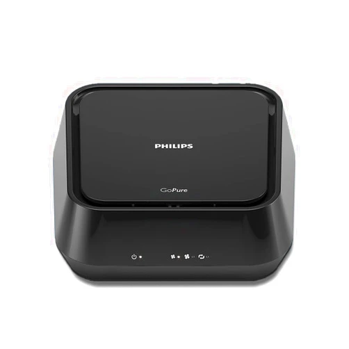 Philips GoPure GP5212 High Performance HEPA Air Purifier for Car, Removes up to 100 Pollutants, Exhaust Fumes, VOCs, Smoke, Bad Odors, Bacteria and Viruses
