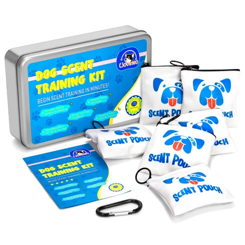 Liovsiso Dog Scent Training Kit, 5 Nose Work Games for Dogs, Sniff and Seek Dog Sniffing Toys Reduce Dog Anxiety and Boredom, Interactive Brain Puzzle, Indoor and Outdoor Use