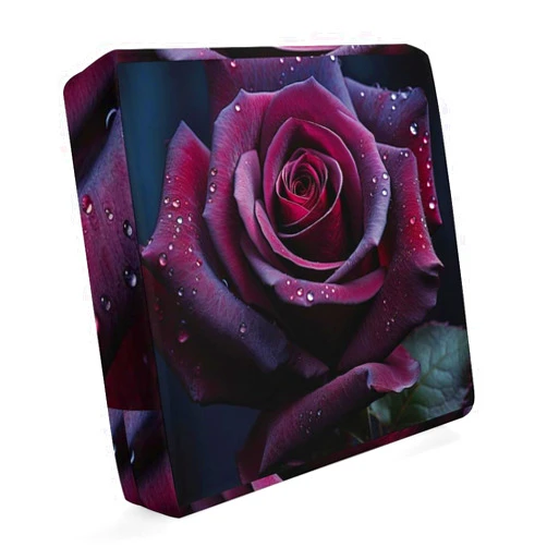 Joint Gou Outdoor Cushion Covers for Patio, Plant Waterproof Couch Cushion Covers, Hybrid Tea Rose Chair Cushion Slipcovers Furniture Protector Seat Cushion Cover