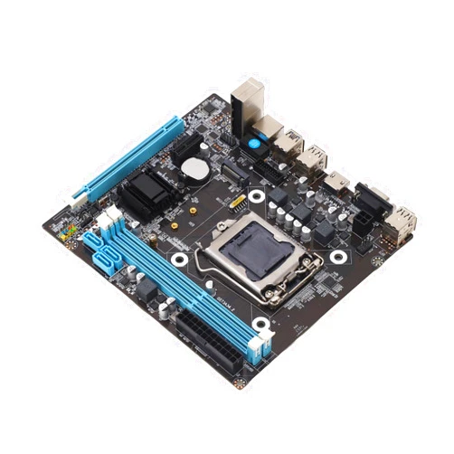 Sxhlseller H81 M ATX Motherboard for Intel 4th Gen Core i3 i5 i7, Celeron G, Pentium G Processors with Channel DDR3, Micro ATX PC Board, High Speed M.2 Interface