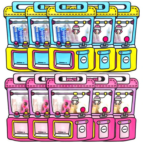Muitcdo 30 PCS Bulk Gift Bags for Kids with Handle,Children Large Goodie Bags with Stand-up Bottom, Grip Seal Party Favor Bag, Students Back to School Treat Bag, Cute Snack Candy Bags for Birthday, Classroom