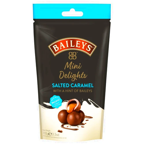 Baileys Chocolate Mini Delights Salted Caramel With Baileys, 102G Pouch