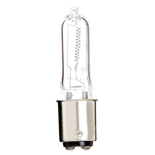 Satco S3490 1/Card 120V 250-Watt T4.5 DC Bayonet Base Light Bulb, Clear