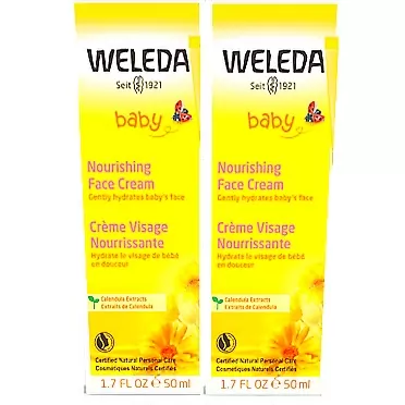 Weleda Weleda baby calendula face cream, 1.7 fl oz (pack of 2)