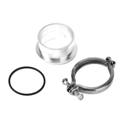 Generic Turbo Compressor Flange Clamp,Turbo Compressor V Band Flange Turbo Compressor Fittings Accessory Compatible for Holset HX35 HX35W HX40W Turbo