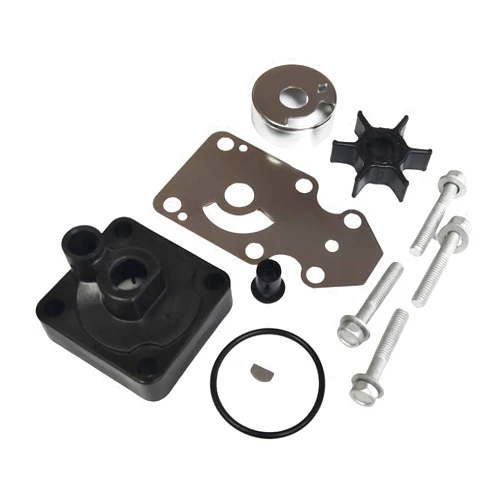 WINGOGO 63V-W0078-01-00 Water Pump Impeller Repair Kit with housing for Yamaha Outboard 9.9 15 HP F9.9 F15 (1996-2009) Boat Motor Engine Rebuild Parts Replace Sierra 18-3412 18-3433 63V-W0078-02-00