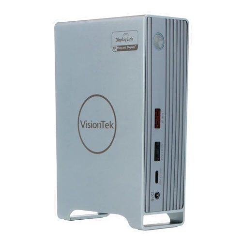 VisionTek VT7100 USB-C 3X Monitor Docking Station - 100W Power, 2X HDMI, 1x DP, 4X USB-A, 1x USB-C, Audio, Ethernet for Windows/MacOS/ChromeOS