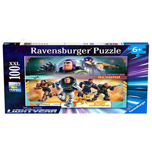 Ravensburger 13340 Buzz Disney Pixar Lightyear Jigsaw Puzzle for Kids Age 6 Years Up-Space Ranger Adventures 100 Pieces