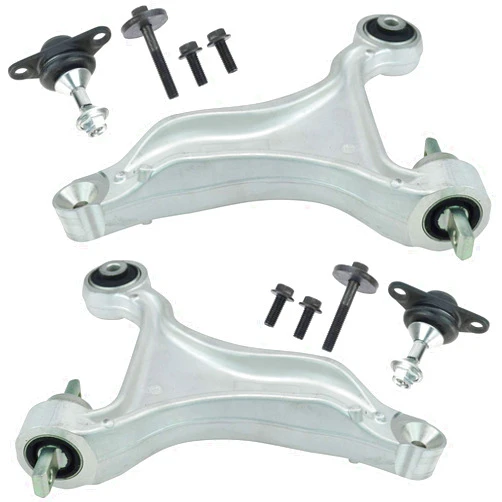 TRQ Front Lower Control Arms Ball Joints Kit Set of 4 for Volvo XC70 V70 AWD
