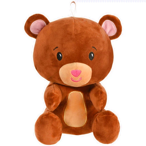 Amscan Brown Polyester Plush Bear Balloon Weight - 8