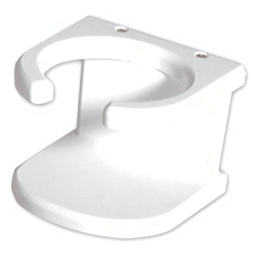 Taco 1-Drink Poly Cup Holder - White