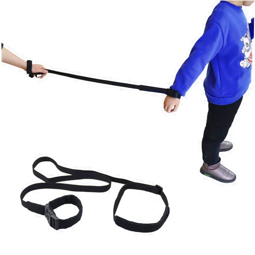 Pinklilycare Escape Proof Wrist Leash Walking Harness for Older Children with Adjustable Tether Adult Sized Lockable Coiled Wrist Link with Cuff for Autism Special Needs ADHD