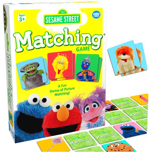 Wonder Forge Sesame Street Matching Game Fun & Fast Memory Game for Kids Ages 3-5 | Features Beloved Characters | Ideal for Solo or Family Play