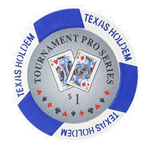 Brybelly Tournament Pro Series Poker Chip Heavyweight 11.5-gram Clay Composite – Pack of 50