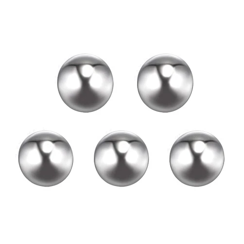 uxcell 5pcs 19mm 201 Stainless Steel Bearing Balls G200 Precision