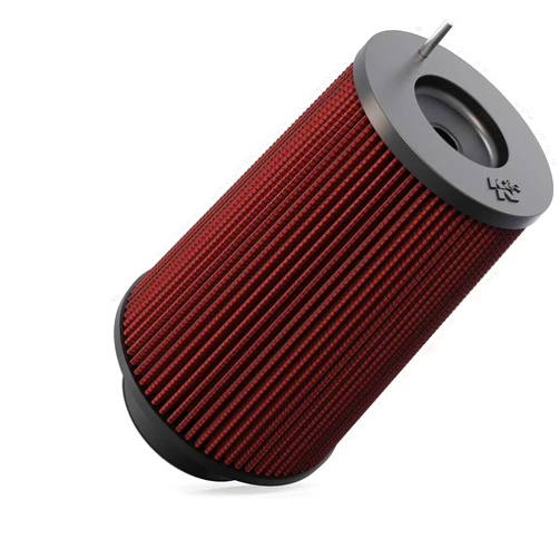 K&N Universal Clamp-On Air Intake Filter: High Performance, Premium, Washable, Replacement Filter: Flange Diameter: 4 In, Filter Height: 9.5 In, Flange Length: 1.6875 In, Shape: Round Tapered, RC-4780