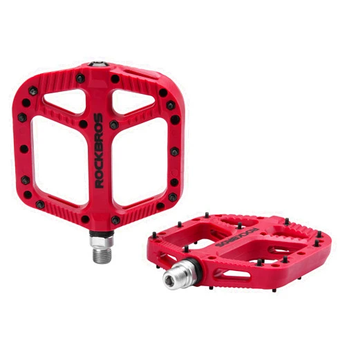 ROCKBROS Rock BROS Mountain Bike Pedals Nylon Composite Bearing 9/16